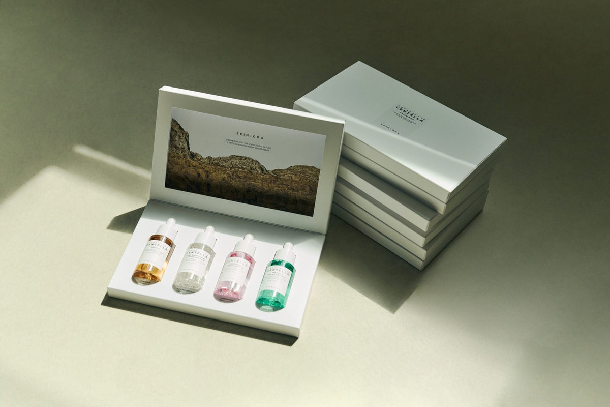 SKIN1004 Madagascar Centella Ampoule Kit – Soothing & Hydrating Ampoules for Sensitive Skin - Korean Beauty KR