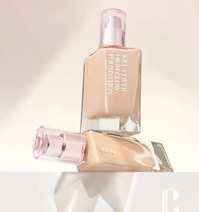 Clio Kill Cover High Glow Foundation 38g – Full Coverage & Radiant Finish for All - Day Glow - Korean Beauty KR