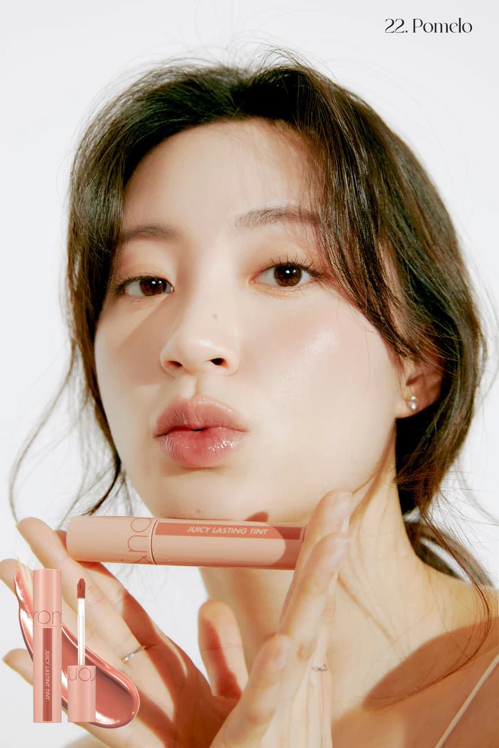 Rom&nd Juicy Lasting Tint – Hydrating & Long - Lasting Lip Tint for Luscious, Vibrant Lips - Korean Beauty KR