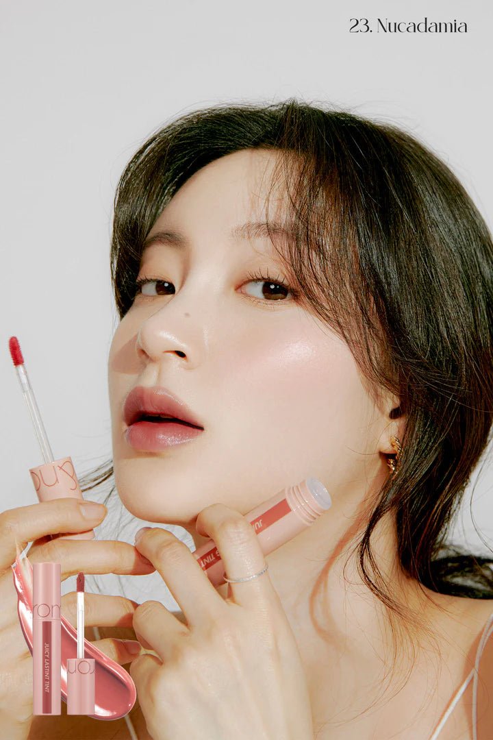 Rom&nd Juicy Lasting Tint – Hydrating & Long - Lasting Lip Tint for Luscious, Vibrant Lips - Korean Beauty KR