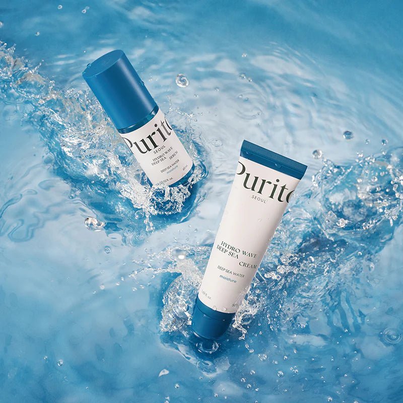Purito SEOUL Hydro Wave Deep Sea Cream 50ML – Moisturizing & Revitalizing Cream for Hydrated, Smooth Skin - Korean Beauty KR