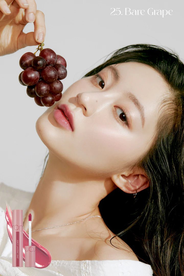 Rom&nd Juicy Lasting Tint – Hydrating & Long - Lasting Lip Tint for Luscious, Vibrant Lips - Korean Beauty KR