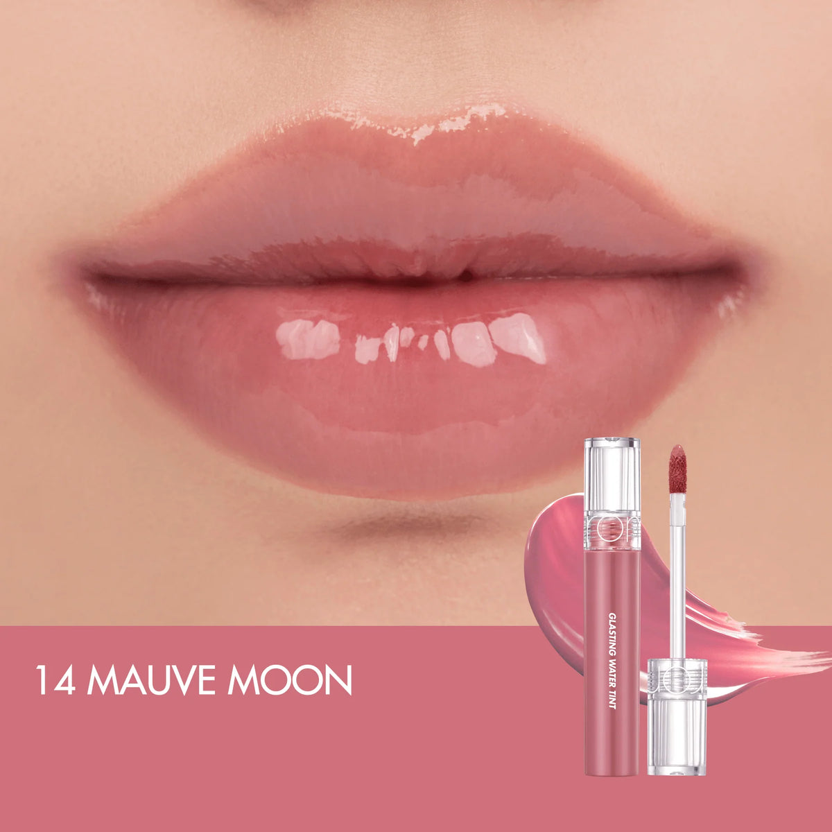 Rom&nd Glasting Water Tint – Hydrating Lip Tint for Glossy, Long - Lasting Colo - Korean Beauty KR