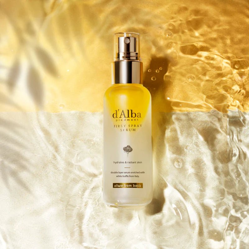 d'Alba White Truffle First Aromatic Spray Serum – Hydrating & Refreshing Serum for Glowing, Soft Skin - Korean Beauty KR