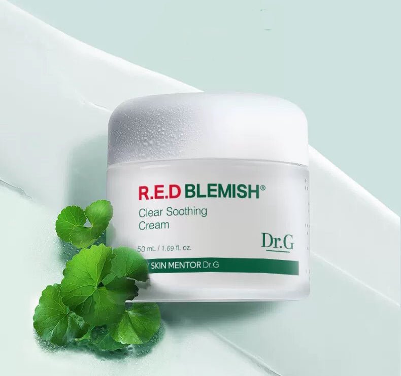 Dr.G Red Blemish Clear Soothing Cream 70ml – Calming & Hydrating Cream - Korean Beauty KR