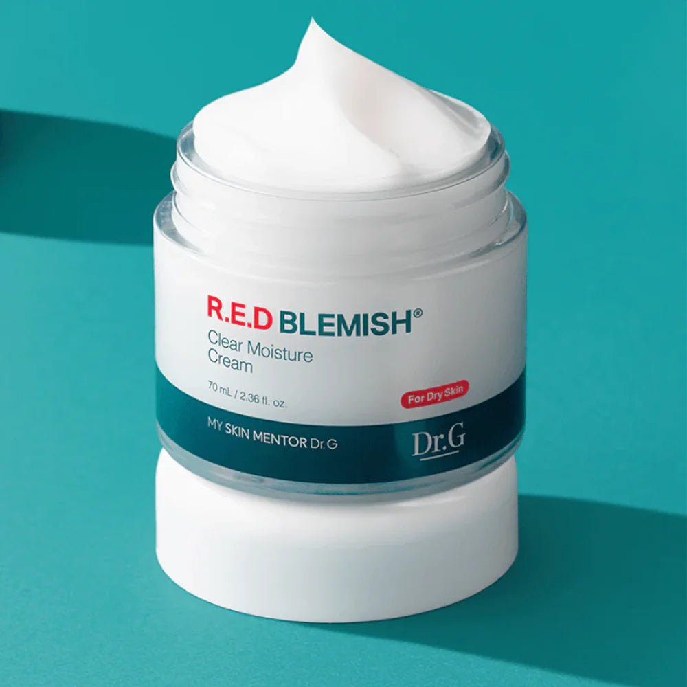 Dr.G R.E.D BLEMISH® Clear Moisture Cream – Soothing & Hydrating Cream for Clear, Balanced Skin - Korean Beauty KR