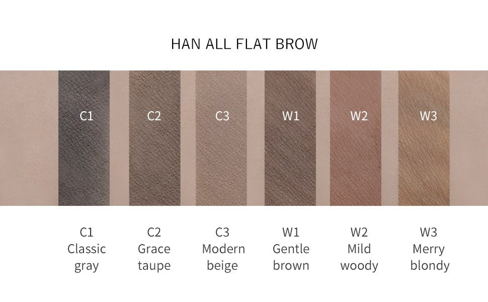 Rom&nd Han All Sharp Brow – Precise & Long - Lasting Brow Pencil for Defined, Natural Brows - Korean Beauty KR