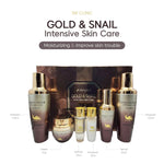 3W Clinic Gold & Snail Intensive Care 4 Set - Korean Beauty KR