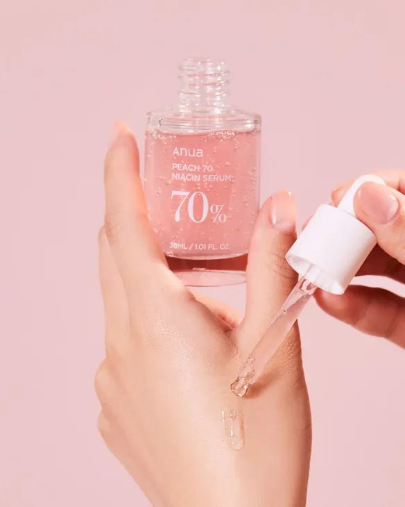 Anua Peach 70 Niacin Serum 30ML – Brightening & Hydrating Serum for Even Skin Tone - Korean Beauty KR