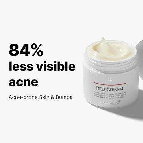 Medicube Red Cream 2.0 50ml – Calming & Repairing Cream for Sensitive, Irritated Skin - Korean Beauty KR