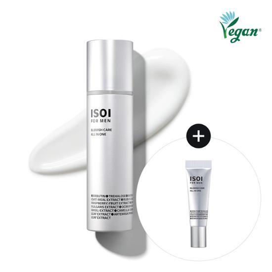 ISOI FOR MEN Blemish Care All In One 100ML – Acne Treatment & Skin Repair for Clear, Healthy Skin - Korean Beauty KR