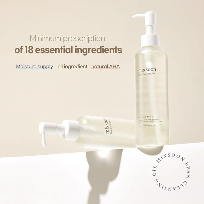 MIXSOON Bean Cleansing Oil 195ml - Korean Beauty KR