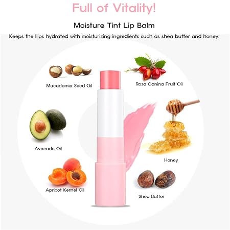 RiRe Moisture Tint Lip Balm – Hydrating & Tinted Lip Balm for Soft, Smooth Lips - Korean Beauty KR