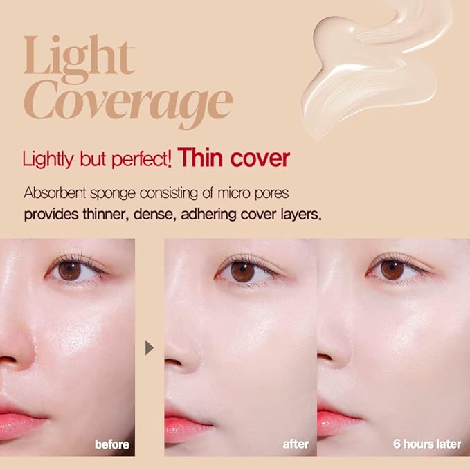 ES.PROTAILOR BE GLOW CUSHION NEWCLASS – Radiant & Long - Lasting Cushion Foundation for Flawless Skin - Korean Beauty KR