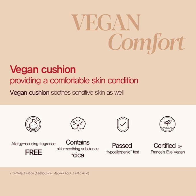 ES.PROTAILOR BE GLOW CUSHION NEWCLASS – Radiant & Long - Lasting Cushion Foundation for Flawless Skin - Korean Beauty KR