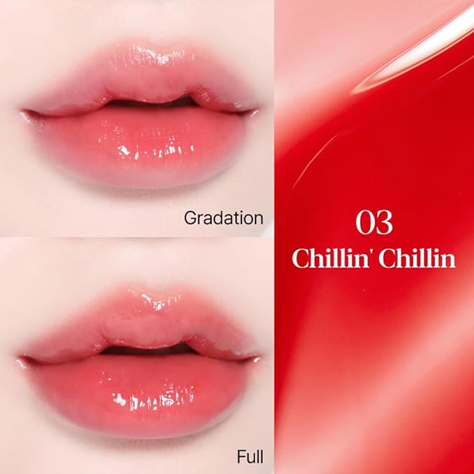 ES.(VG)COUTURE Lip Tint Glaze – Hydrating & Glossy Lip Tint for Luscious, Long - Lasting Color - Korean Beauty KR