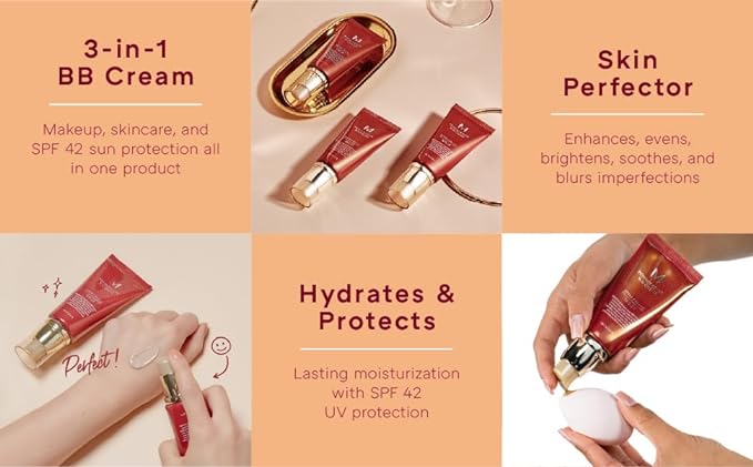 Missha M Perfect Cover BB Cream SPF 42 PA+++ 50ml – Full Coverage BB Cream with Sun Protection for Smooth, Flawless Skin - Korean Beauty KR
