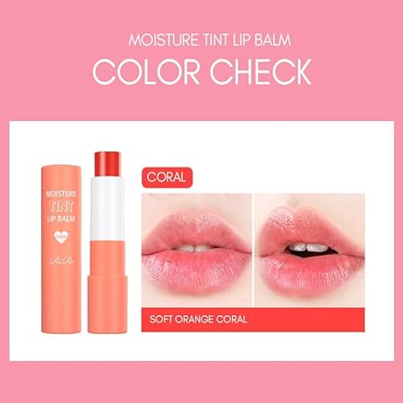 RiRe Moisture Tint Lip Balm – Hydrating & Tinted Lip Balm for Soft, Smooth Lips - Korean Beauty KR