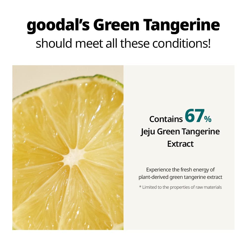 GOODAL Green Tangerine Vitamin C Cream – Brightening & Revitalizing Cream for Glowing, Even Ski - Korean Beauty KR