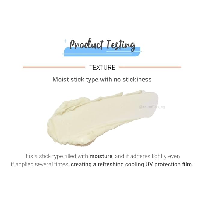 Round Lab Birch Juice Moisturizing Sun Stick 19g – Hydrating & SPF50+ Sunscreen Stick for Smooth, Protected Skin - Korean Beauty KR