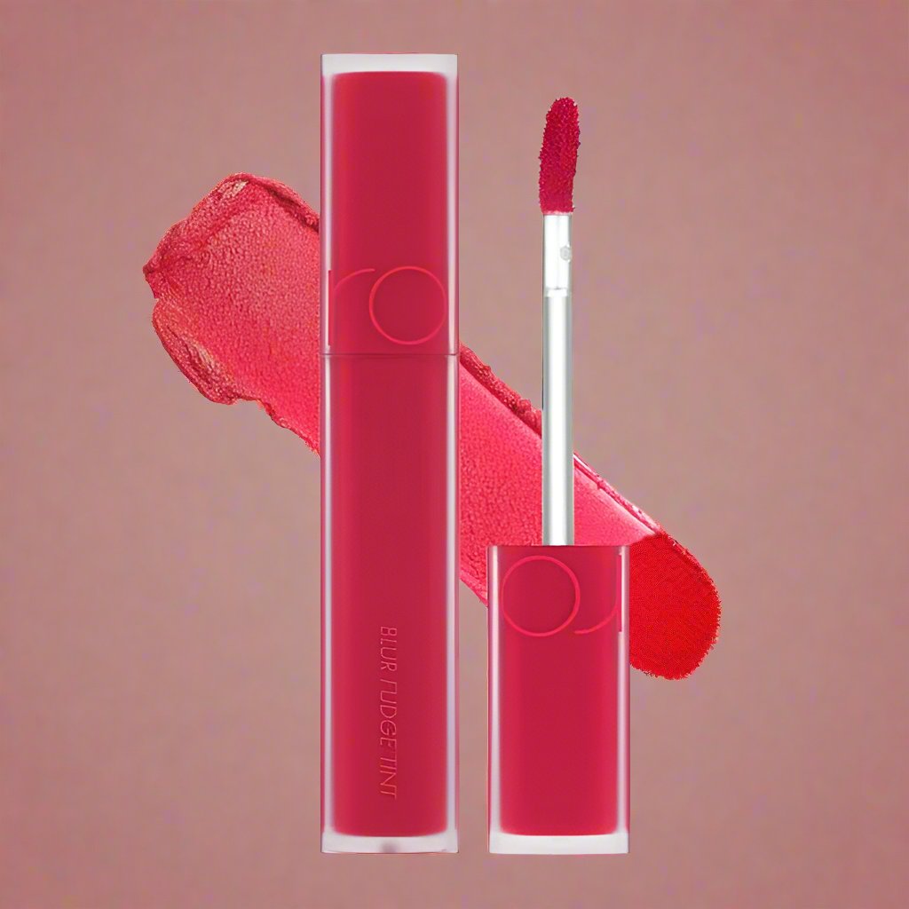 Rom&nd Blur Fudge Tint – Soft Matte Lip Tint for Smooth, Long - Lasting Color - Korean Beauty KR