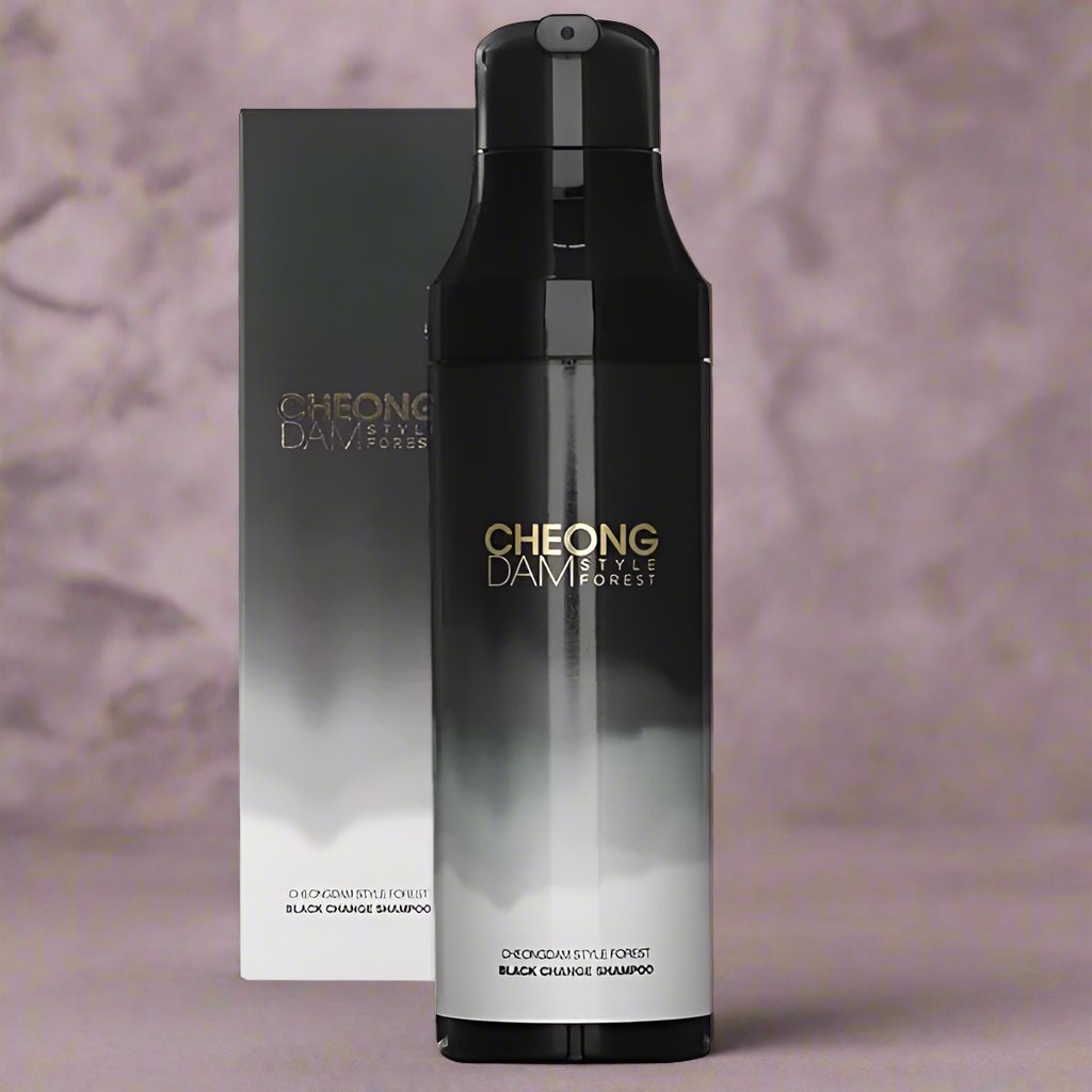 Cheongdam Style Forest Black Change Dying Shampoo – Hair Dye Shampoo for Natural, Darker Color and Healthy Shine - Korean Beauty KR