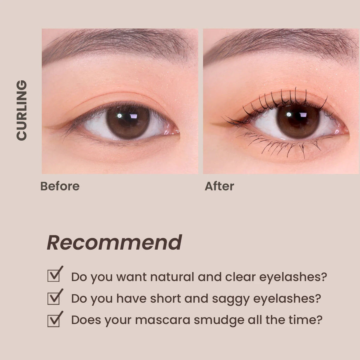 Heimish Dailism Smudge Stop Mascara Black Volume – Volumizing & Smudge - Proof Mascara for Bold, Defined Lashes - Korean Beauty KR
