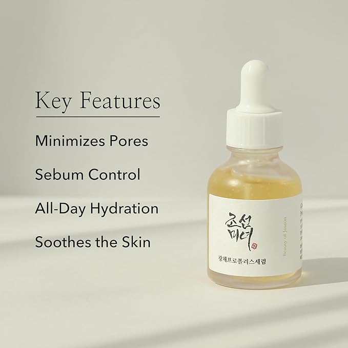 Beauty of Joseon Glow Serum: Propolis + Niacinamide – Brightening & Hydrating Serum for Glowing, Even Skin Tone - Korean Beauty KR