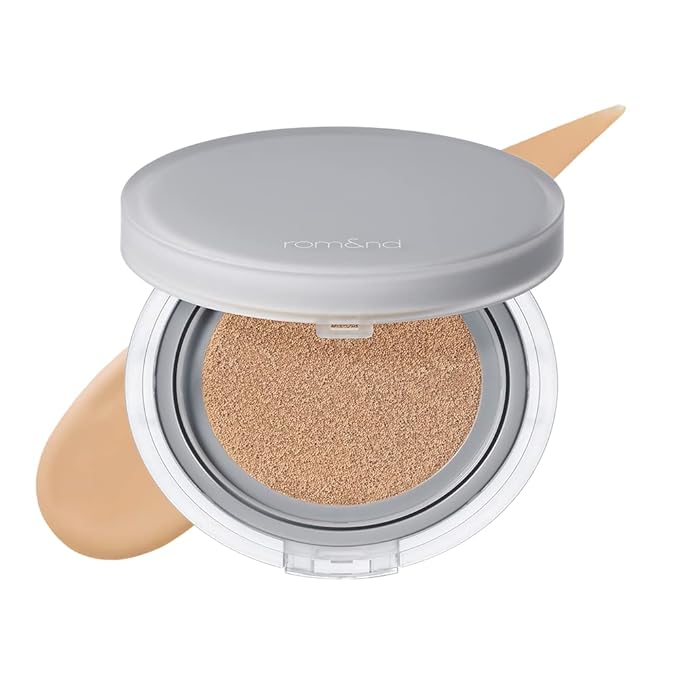 Rom&nd Nu Zero Cushion – Lightweight Cushion Foundation for Natural, Flawless Coverage - Korean Beauty KR