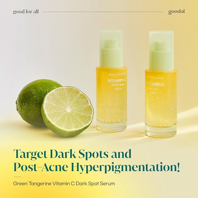 Goodal Green Tangerine Vita C Dark Spot Care Serum 40ml – Brightening & Targeted Treatment for Dark Spots and Uneven Skin Tone - Korean Beauty KR