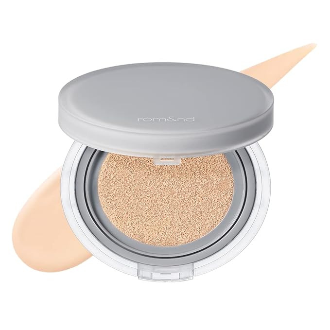 Rom&nd Nu Zero Cushion – Lightweight Cushion Foundation for Natural, Flawless Coverage - Korean Beauty KR