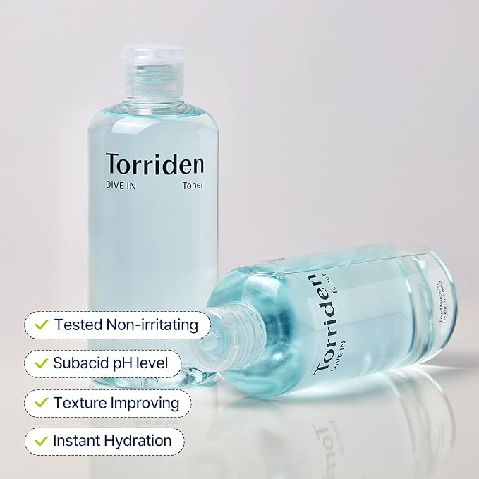 Torriden RENEW DIVE - IN Hyaluronic Acid Toner – Low Molecular Formula for Deep Hydration & Skin Renewal - Korean Beauty KR