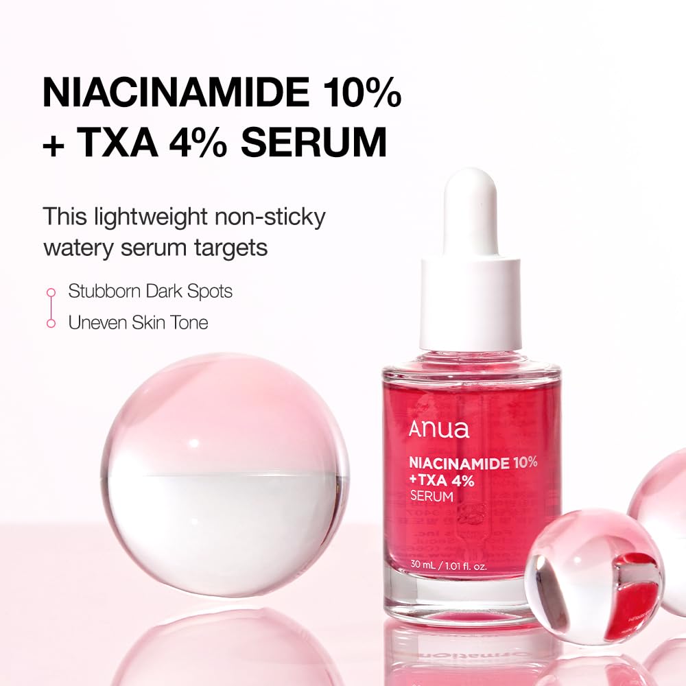 Anua Niacinamide 10% + TXA 4% Serum 30ml – Brightening & Skin Tone Correcting Serum - Korean Beauty KR