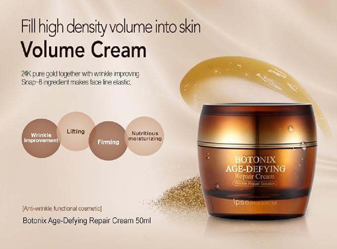 IPSE Premium Botonix Age - Defying Cream – Anti - Aging & Firming Cream for Youthful, Smooth Skin - Korean Beauty KR