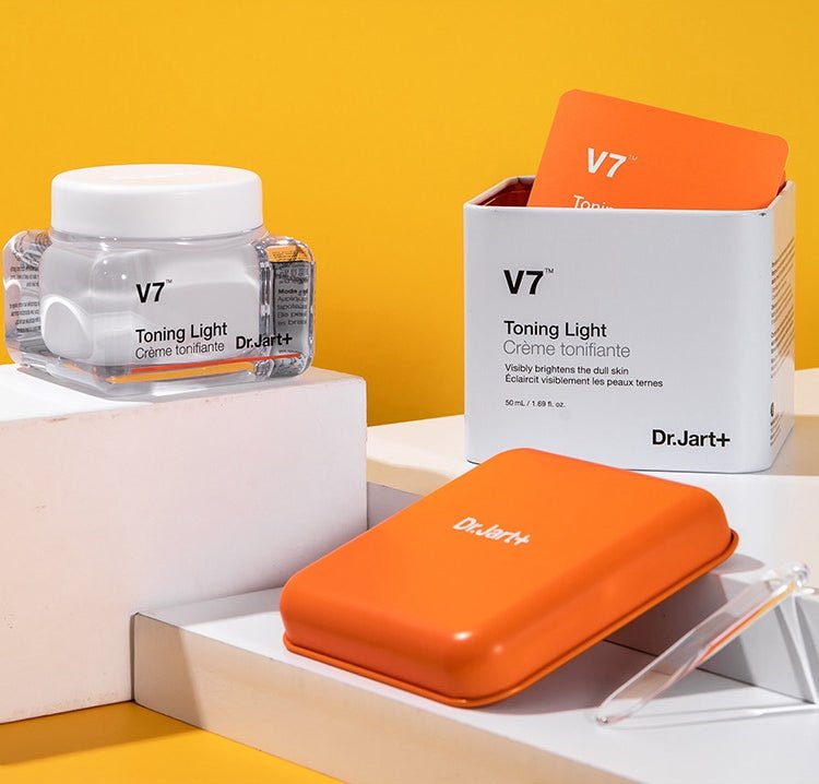 Dr.Jart V7 Toning Light Cream – Brightening & Hydrating Cream for Even, Radiant Skin - Korean Beauty KR