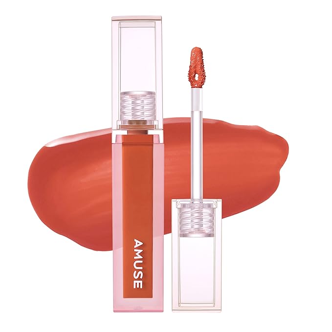 AMUSE Dew Tint – Hydrating Lip Tint for Fresh, Dewy Lips with Long - Lasting Color - Korean Beauty KR