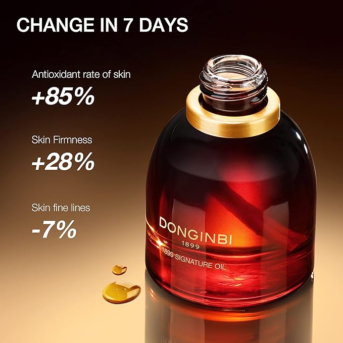 Donginbi 1899 Signature Oil 25ml – Nourishing & Anti - Aging Oil for Radiant, Youthful Skin - Korean Beauty KR