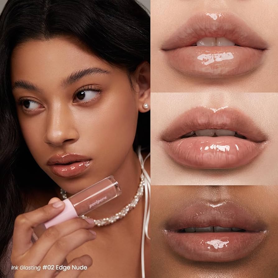 Peripera INK Glasting Lip Gloss – High - Shine & Hydrating Gloss for Smooth, Luscious Lips - Korean Beauty KR