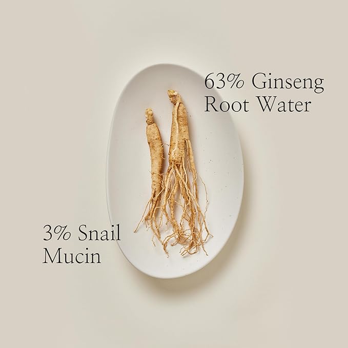 Beauty of Joseon Revive Serum Ginseng + Snail Mucin 30ml – Anti - Aging & Hydrating Serum for Glowing, Youthful Skin - Korean Beauty KR