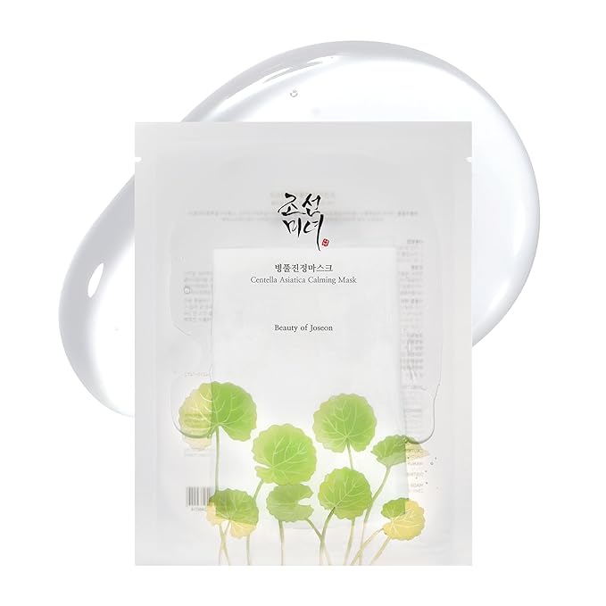 Beauty of Joseon Centella Asiatica Calming Mask 1 Sheet – Soothing & Hydrating Mask for Sensitive, Irritated Skin*1 sheet - Korean Beauty KR