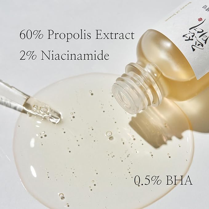 Beauty of Joseon Glow Serum: Propolis + Niacinamide – Brightening & Hydrating Serum for Glowing, Even Skin Tone - Korean Beauty KR