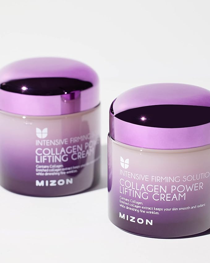 Mizon Collagen Power Lifting Cream 75ml – Firming & Anti - Aging Cream for Smooth, Youthful Skin - Korean Beauty KR
