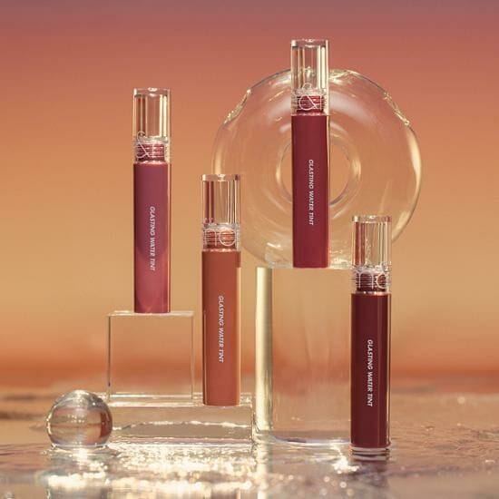 Rom&nd Glasting Water Tint – Hydrating Lip Tint for Glossy, Long - Lasting Colo - Korean Beauty KR