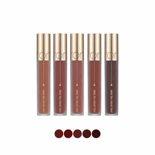 Rom&ND Milk Tea Velvet Tint – Soft Matte Lip Tint for Natural, Flawless Lips - Korean Beauty KR