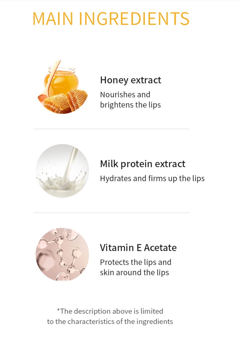 A'pieu Honey & Milk Lip Oil 5g – Nourishing & Hydrating Lip Oil for Soft, Smooth Lips - Korean Beauty KR