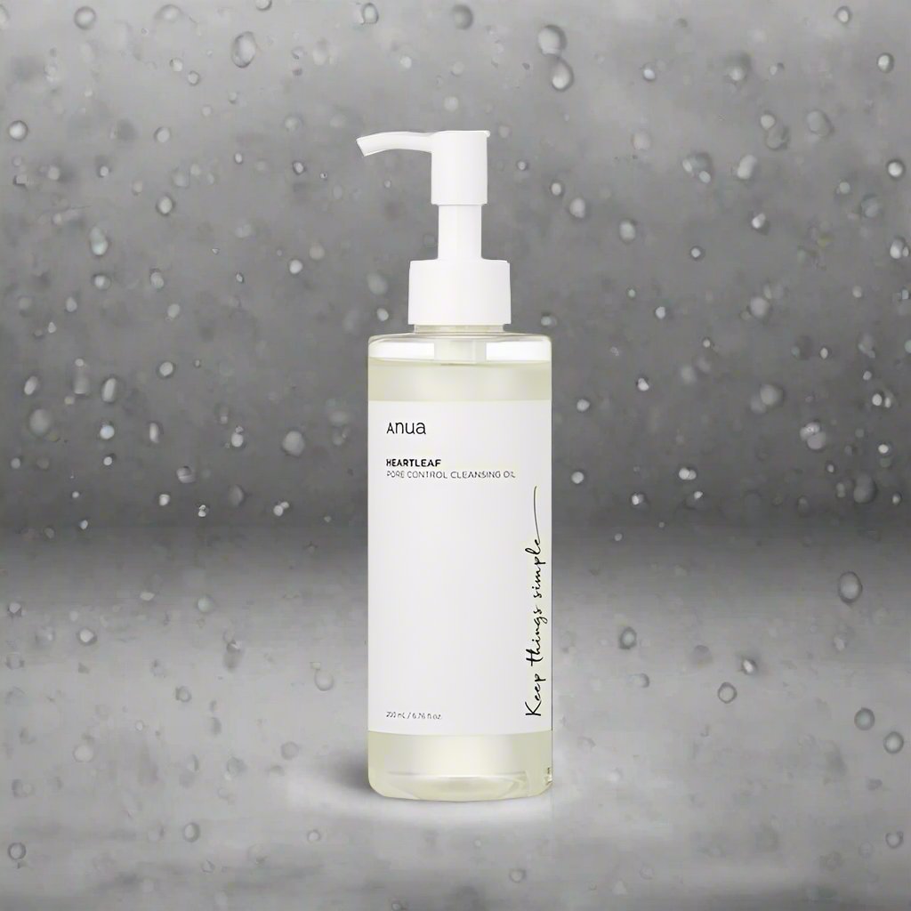 ANUA Heartleaf Pore Control Cleansing Oil 200ml – Deep Cleansing & Pore - Refining Oil for Clear, Balanced Skin - Korean Beauty KR