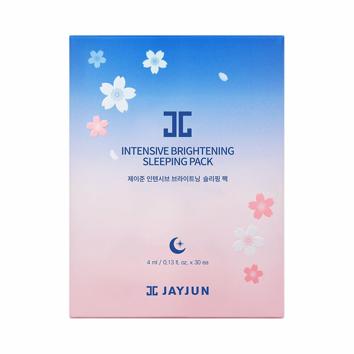 Jayjun Intensive Brightening Sleeping Pack 4ml*30pcs – Brightening & Hydrating Overnight Mask for Glowing, Even Skin - Korean Beauty KR