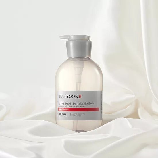 ILLIYOON Ultra Repair Deep Moisture Wash 500ML – Hydrating & Nourishing Body Wash for Soft, Smooth Skin - Korean Beauty KR
