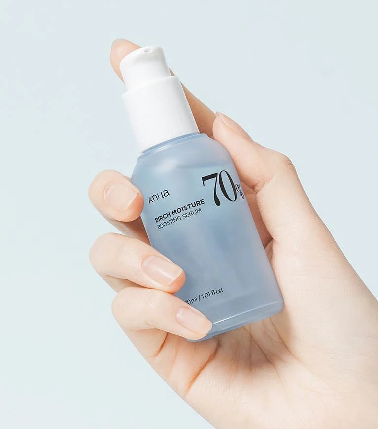 Anua Birch 70 Moisture Boosting Serum 30ml – Deep Hydration & Skin Soothing Serum for Radiant, Plump Skin - Korean Beauty KR