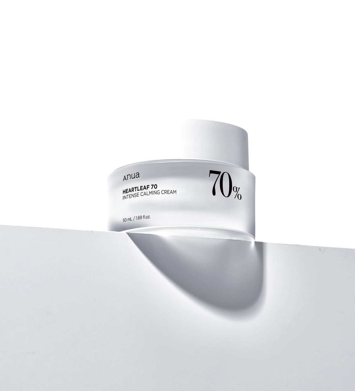 Anua Heartleaf 70% Intense Calming Cream 50ml – Soothing Cream for Irritated & Sensitive Skin - Korean Beauty KR